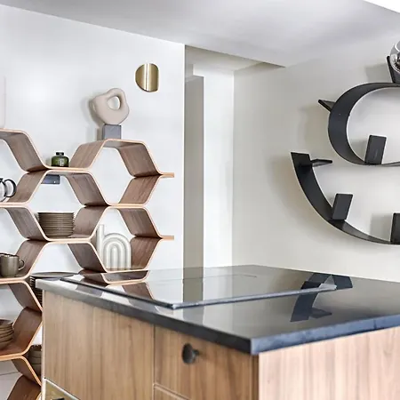 Mykeypers - Magnificent Luxury Flat 2br-6p - Champ-elysees 아파트
